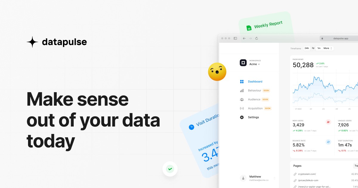 DataPulse Open Graph card