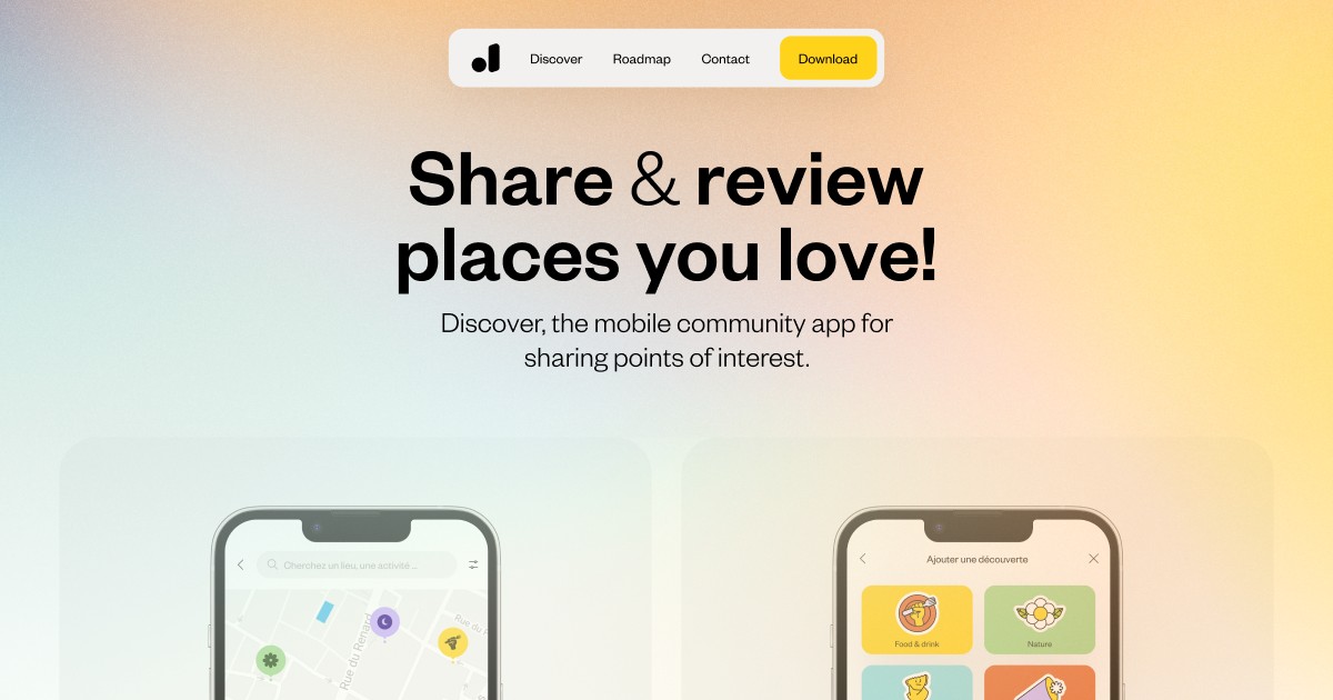 Discover Open Graph card