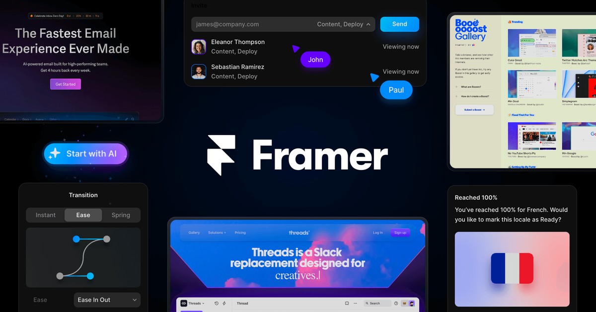 Framer Open Graph card