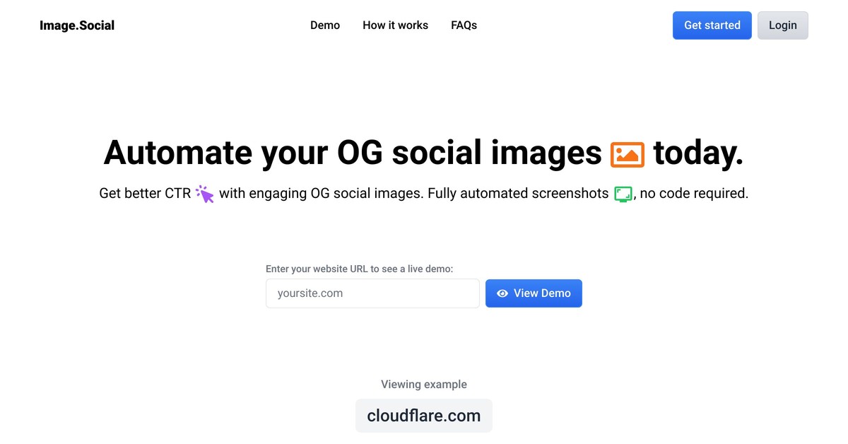 Image.Social Open Graph card
