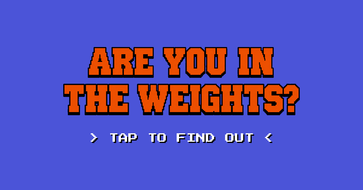 In The Weights Open Graph card