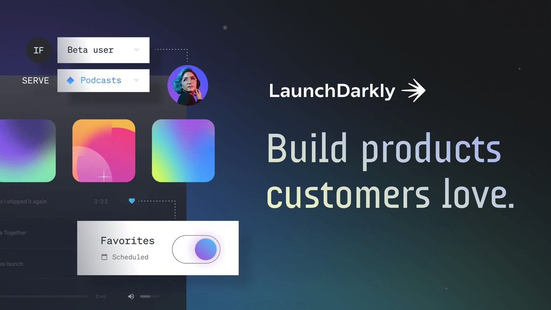 LaunchDarkly Open Graph card