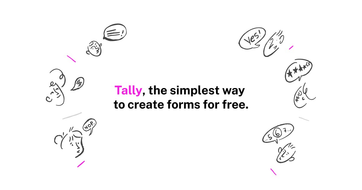 Tally Forms Open Graph card